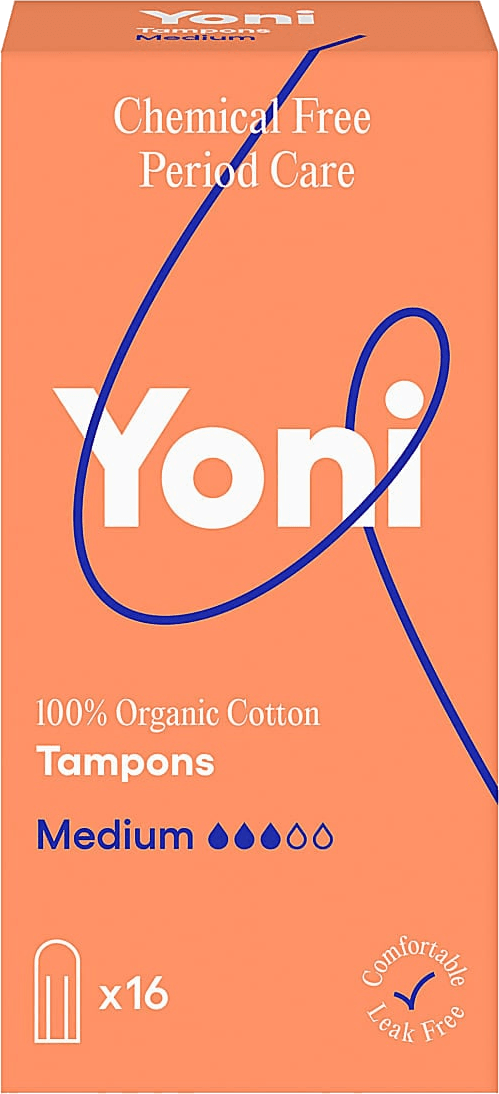 Tampoane Yoni Medium - Flux normal, 16 bucăți